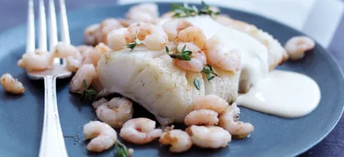 Filets de limande aux crevettes