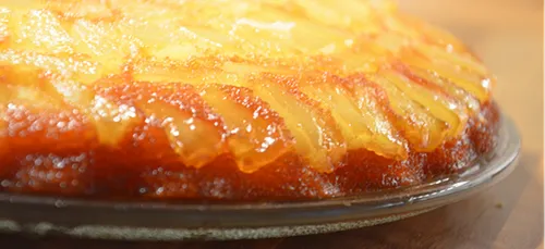 Gâteau à l’ananas et kirsch