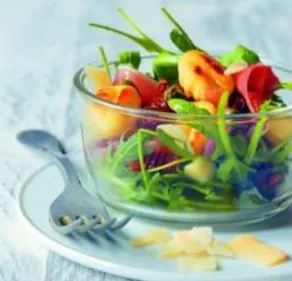 Gnocchis aux légumes et au jambon cru