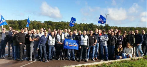 PARIS | 150 à 200 policiers alsaciens participent à la "Marche de...