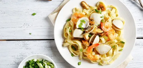 Tagliatelle aux fruits de mer