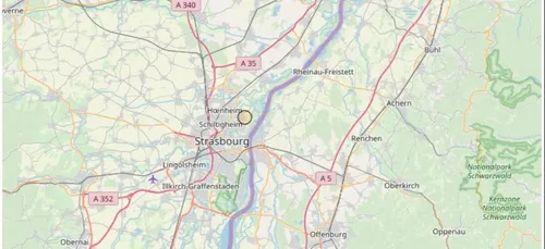 STRASBOURG | Un tremblement de terre de magnitude 3,0 ressenti en...