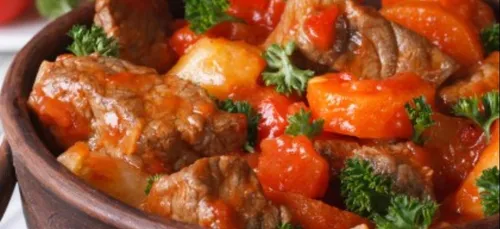 Cocotte d'agneau au basilic