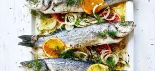 Bar au fenouil et agrumes