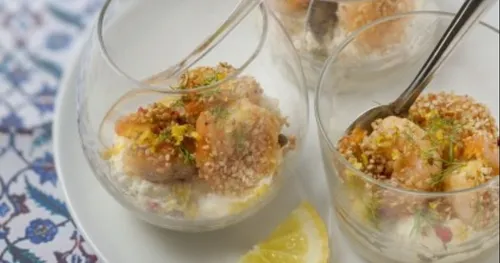 Amuse-bouche de Gambas