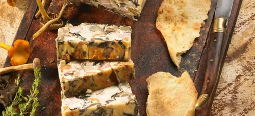 Terrine champignons jambon