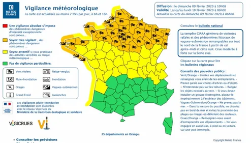TEMPÊTE CIARA | L’Alsace placée en vigilance orange aux vents forts...