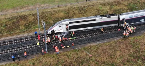 ACCIDENT | Des blessés après le déraillement d'un TGV Inoui près de...