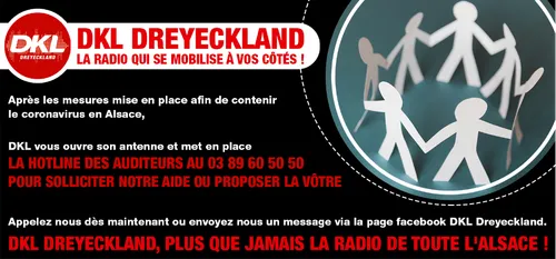 Face au Coronavirus, DKL Dreyeckland se mobilise à vos côtés