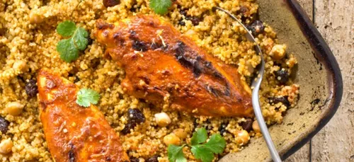 One pot de poulet tikka et quinoa