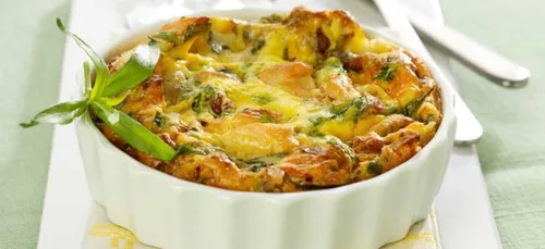 Clafoutis poulet estragon
