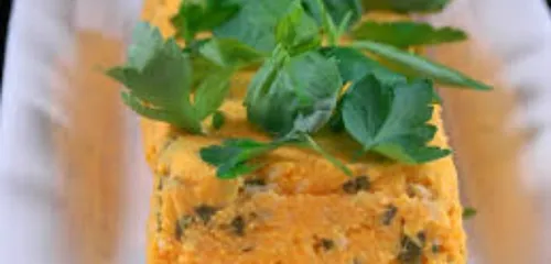 Flan salé : carotte et persil