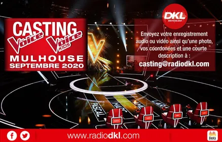Participez au casting The Voice et The Voice Kids avec DKL...