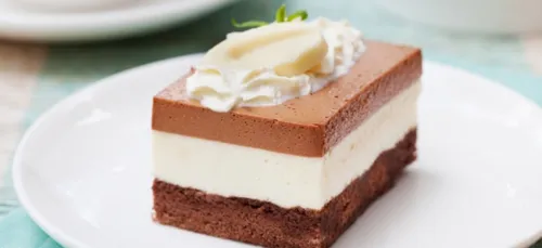 Entremets aux trois chocolats