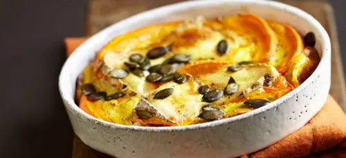 Gratin de courge au reblochon