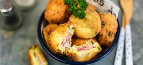 Mini-cordons bleus à la courgette