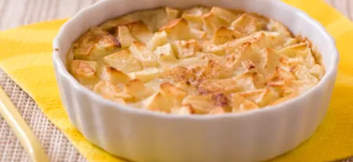 Mini gratin (clafouti) de pomme léger