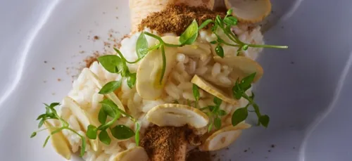 Risotto aux panais et aux châtaignes