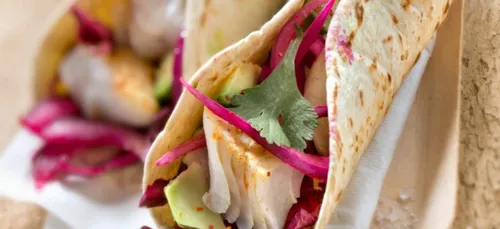 Fajitas de cabillaud