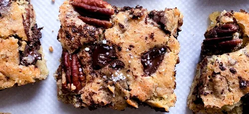 Fondant choco & banana bread cacahuète