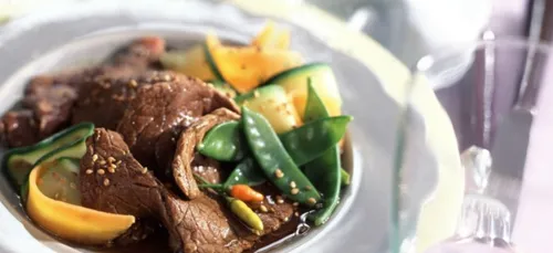Sauté de bœuf aux parfums créoles