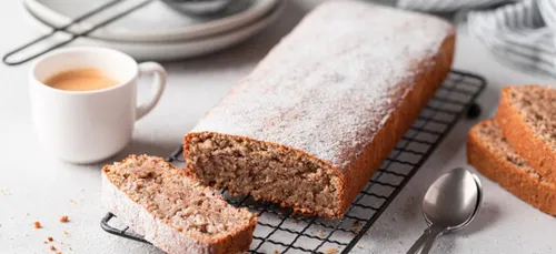 Cake à la crème de marron et noisettes