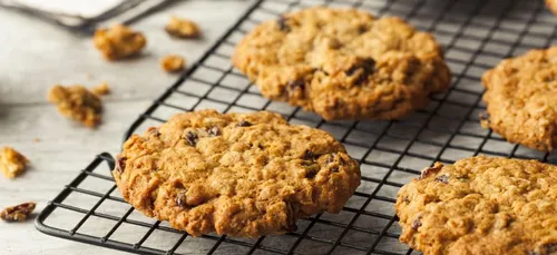 Cookies avoine, raisins secs sans sucre