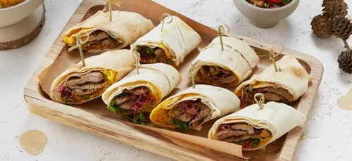 Apéro avec chawarma d'agneau