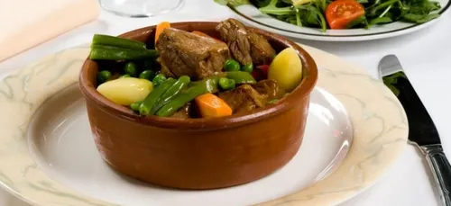 Bœuf rôti et légumes printaniers