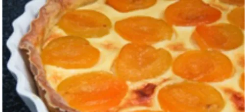 TARTE AUX ABRICOTS
