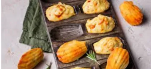 MADELEINES AU CHEVRE ET CHORIZO