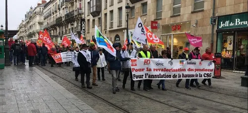 Loiret : les retraités dans la rue ce jeudi