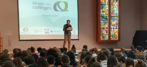 La 2ème édition de la Dictée des collèges, c’est aujourd’hui !