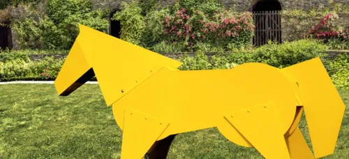 Des origamis géants à découvrir au ch&acirc;teau d’Angers