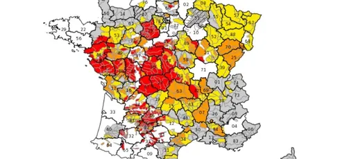 Sécheresse : 78 départements toujours concernés par les...