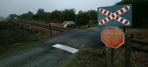 Touraine : une collision TER – Voiture fait un blessé léger
