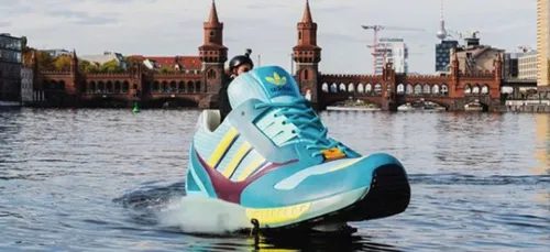 Découvrez la nouvelle sneaker Adidas… en jet-ski (vidéo)