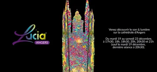 Un son et lumière à découvrir sur la cathédrale d’Angers ! (vidéo)