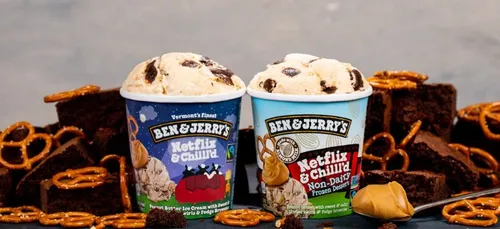 Ben & Jerry’s dévoile son nouveau parfum pour les soirées Netflix...
