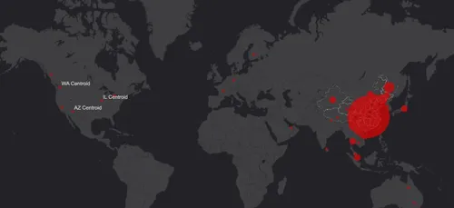 Coronavirus : cette carte interactive vous permet de suivre...