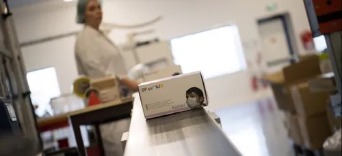 Le fabricant angevin de masques Kolmi-Hopen propulsé dans la cour...