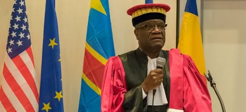 Denis Mukwege, médecin formé à Angers et Nobel de la paix