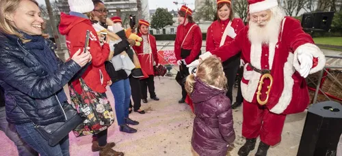 Le Covid préoccupe les plus jeunes, selon le Père Noël d’Angers