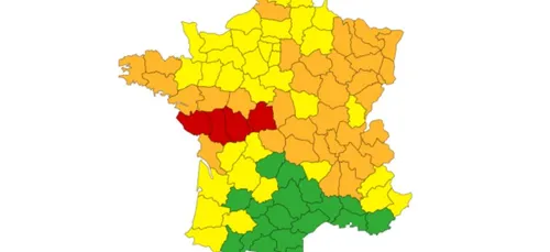L’Indre en vigilance rouge neige-verglas, des restrictions sur...