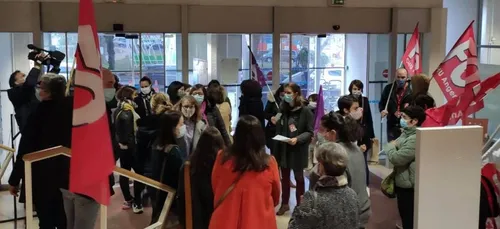 Grève reconductible des soignants de la réanimation médicale du CHU...