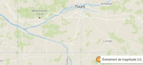 Touraine : la terre a tremblé la nuit dernière