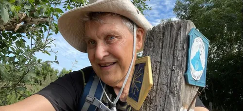 Yannick Sourisseau relie Angers au Mont St-Michel à pieds