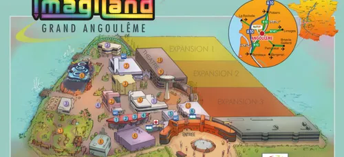 Imagiland : le parc d'attractions prend forme en Charente
