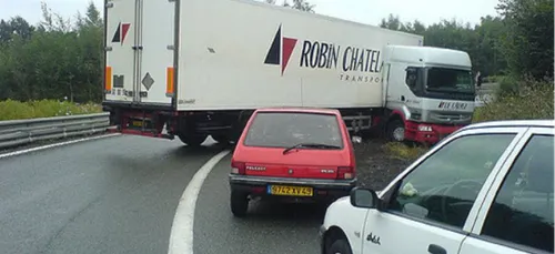Maine-et-Loire : l’autoroute A11 coupée après l’accident d’un poids...