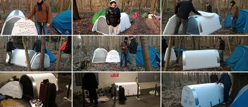 « Iglou », un abri révolutionnaire pour les SDF en Nouvelle-Aquitaine